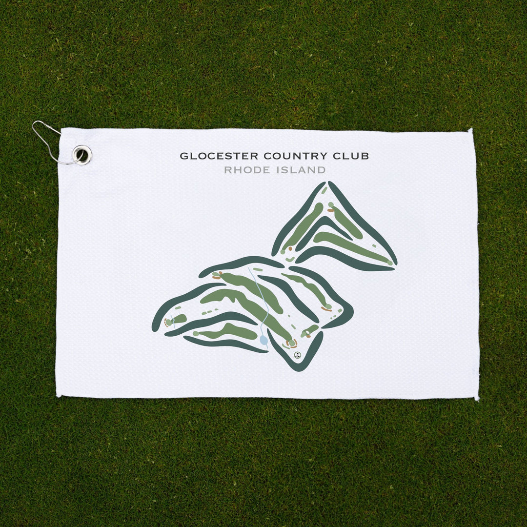 Glocester Country Club, Rhode Island - Printed Golf Courses