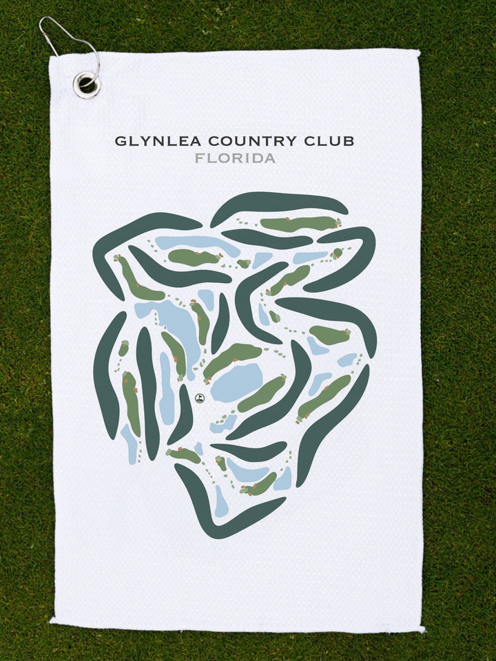 Glynlea Country Club, Florida - Printed Golf Courses