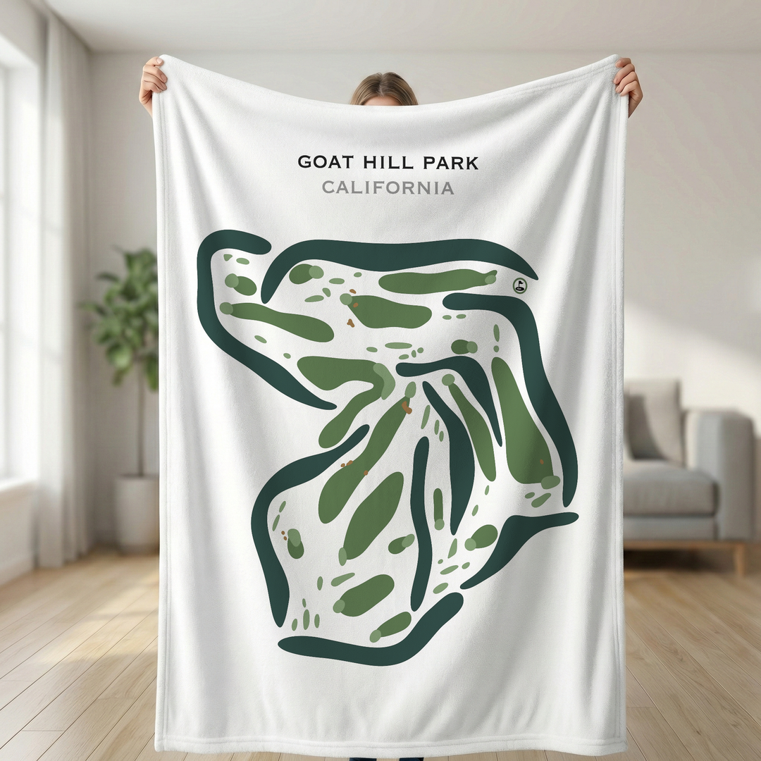 Goat Hill Park, California - Printed Golf Courses