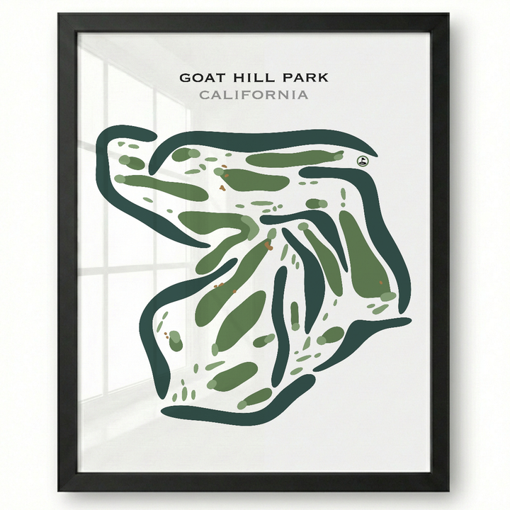 Goat Hill Park, California - Printed Golf Courses