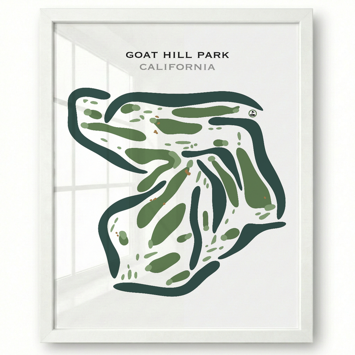 Goat Hill Park, California - Printed Golf Courses