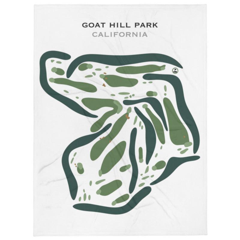 Goat Hill Park, California - Printed Golf Courses - Golf Course Prints