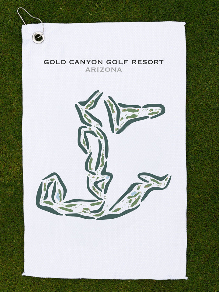 Gold Canyon Golf Resort, Arizona - Printed Golf Courses