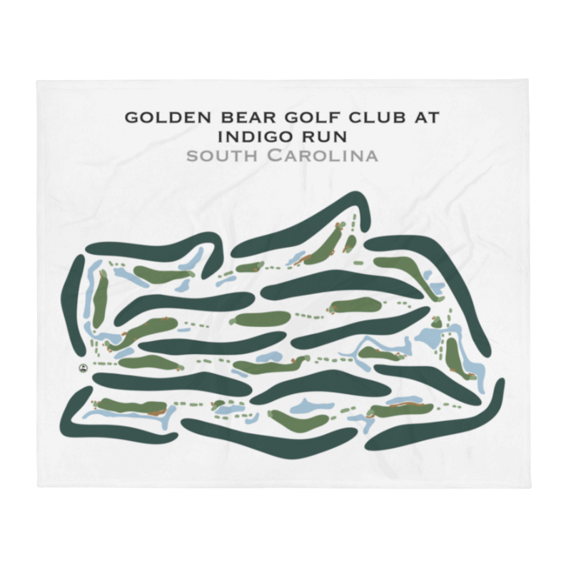 Golden Bear Golf Club at Indigo Run, South Carolina - Printed Golf Courses