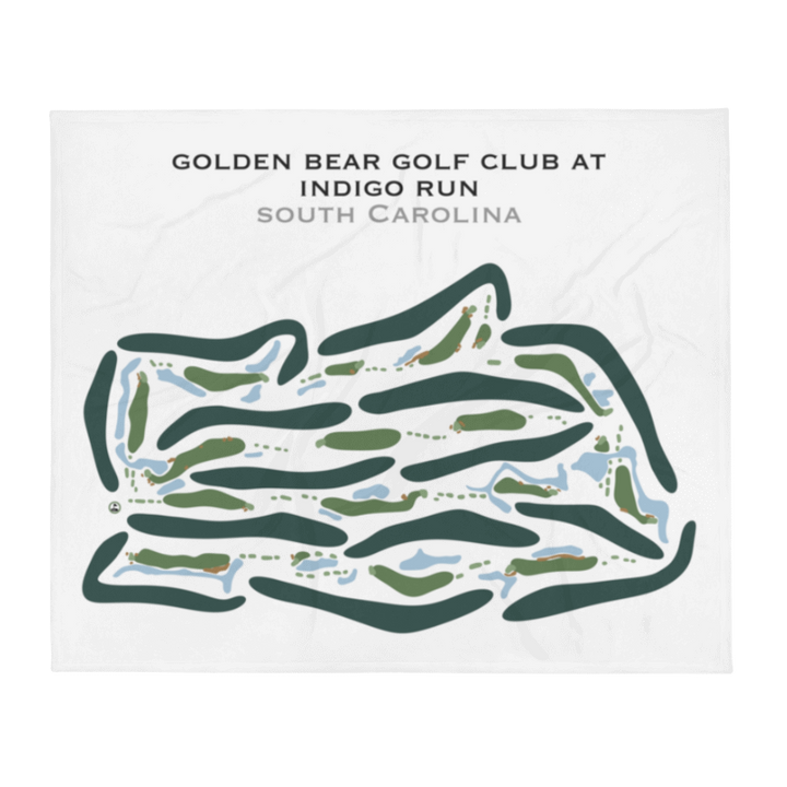 Golden Bear Golf Club at Indigo Run, South Carolina - Printed Golf Courses