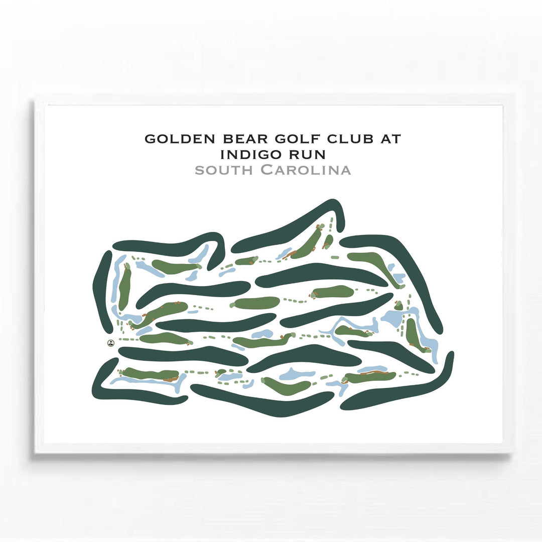 Golden Bear Golf Club at Indigo Run, South Carolina - Printed Golf Courses