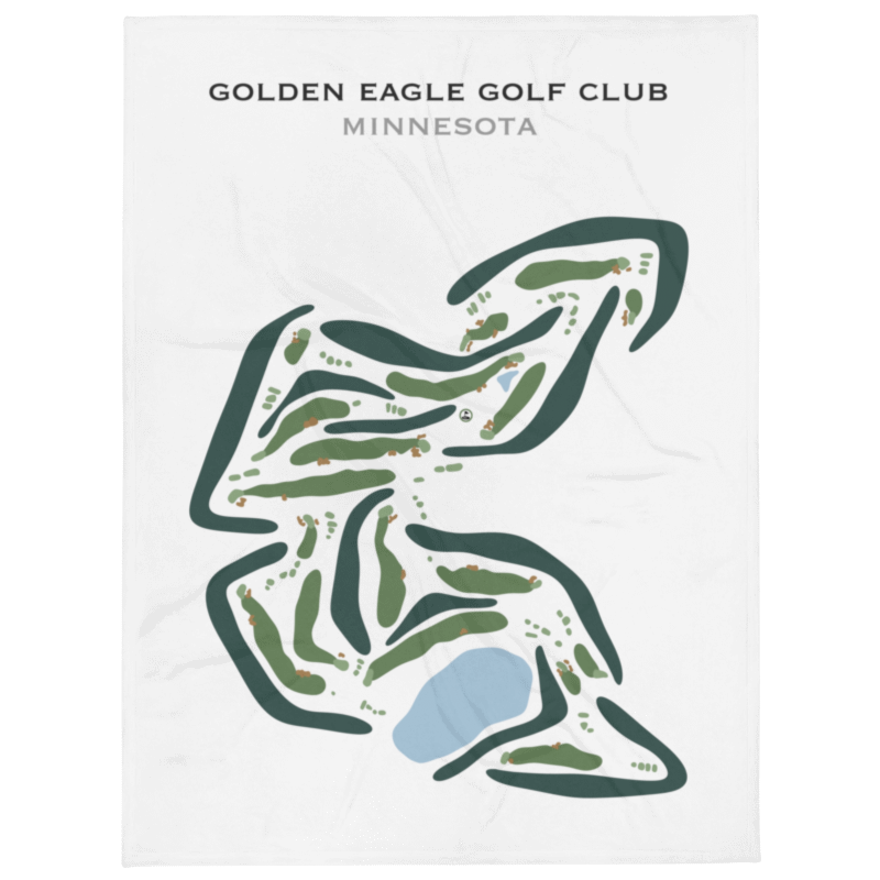 Golden Eagle Golf Club, Minnesota - Printed Golf Courses