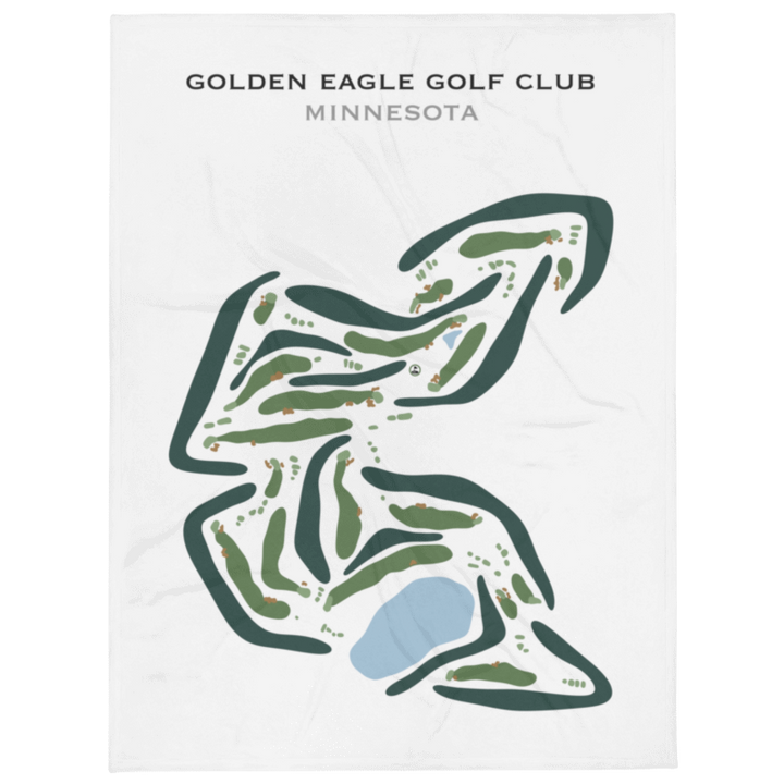 Golden Eagle Golf Club, Minnesota - Printed Golf Courses