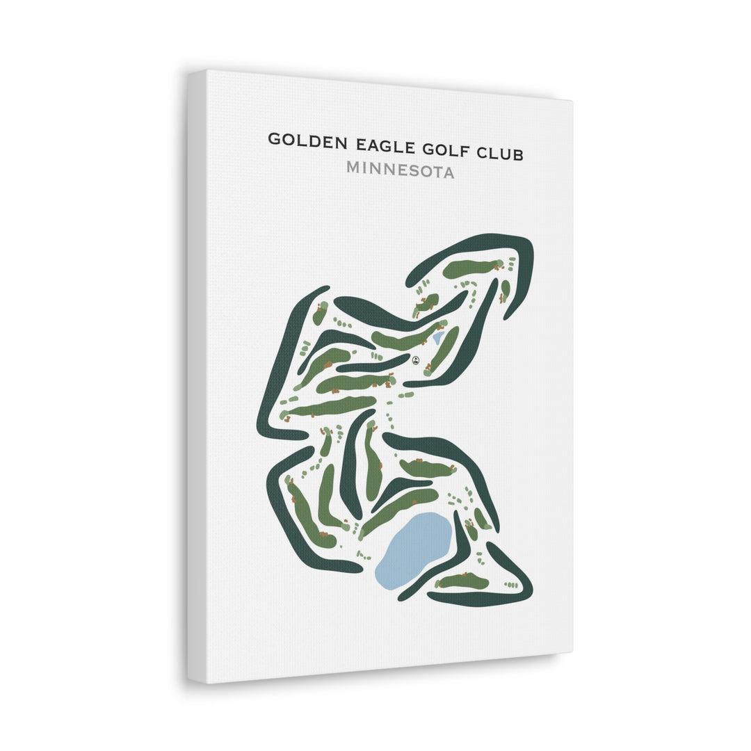 Golden Eagle Golf Club, Minnesota - Printed Golf Courses