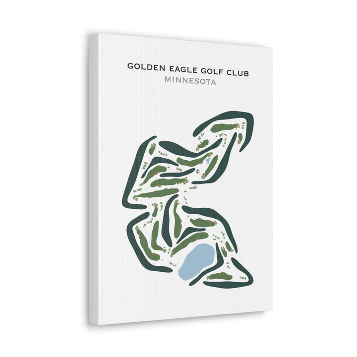 Golden Eagle Golf Club, Minnesota - Printed Golf Courses