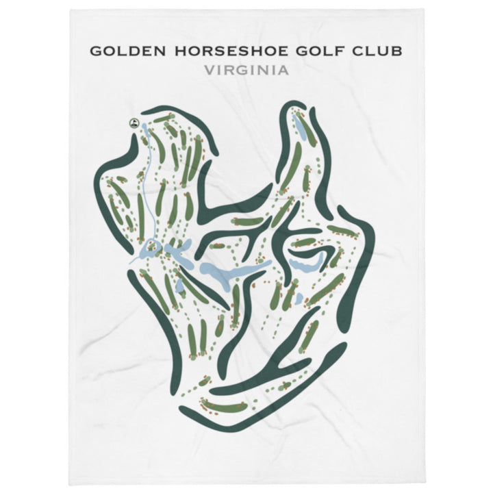 Golden Horseshoe Golf Club, Virginia - Printed Golf Courses