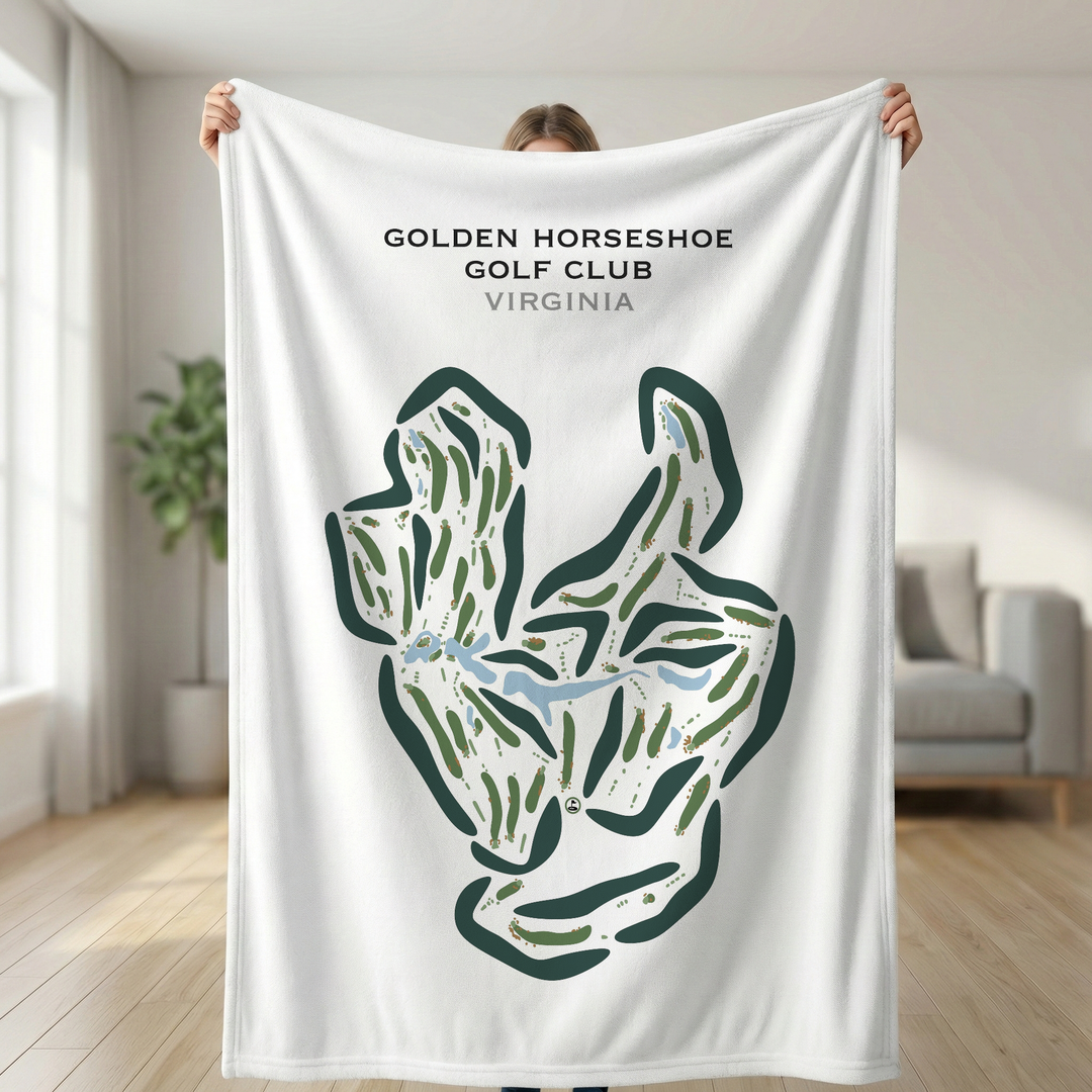 Golden Horseshoe Golf Club, Virginia - Printed Golf Courses