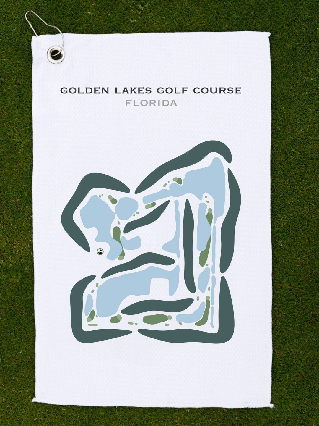 Golden Lakes Golf Course, Florida - Printed Golf Courses