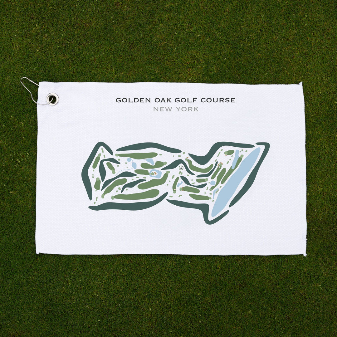 Golden Oak Golf Course, New York - Printed Golf Courses