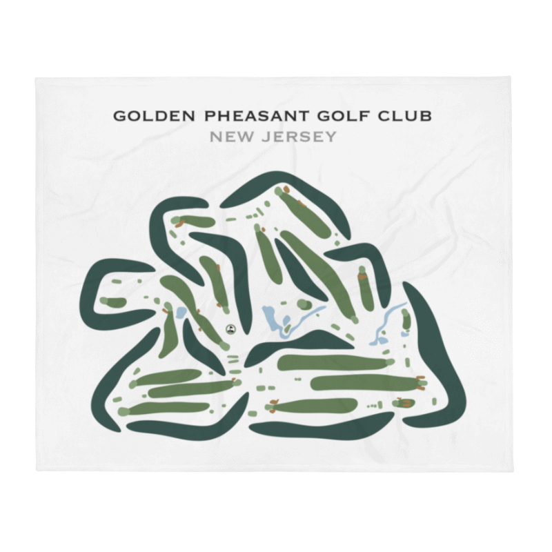 Golden Pheasant Golf Club, New Jersey - Printed Golf Courses
