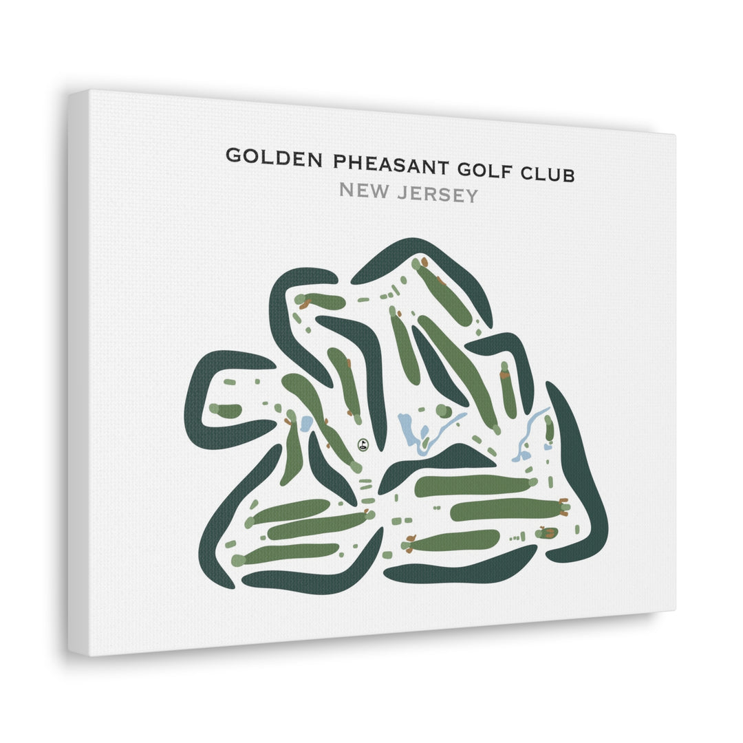 Golden Pheasant Golf Club, New Jersey - Printed Golf Courses