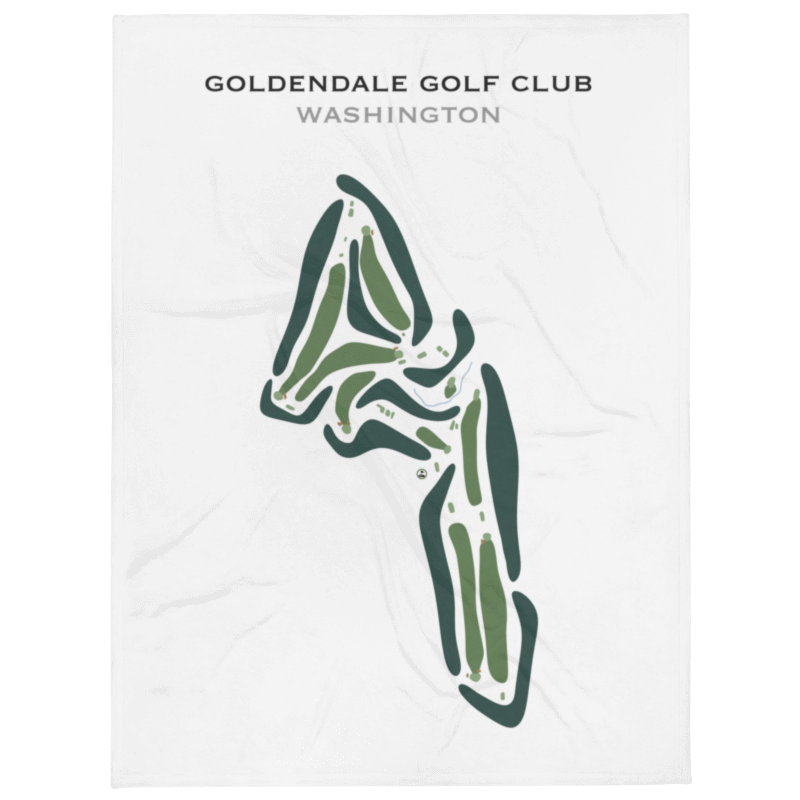 Goldendale Golf Club, Washington - Printed Golf Courses