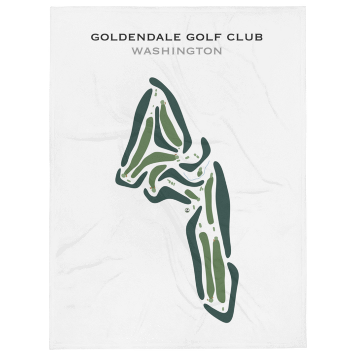 Goldendale Golf Club, Washington - Printed Golf Courses