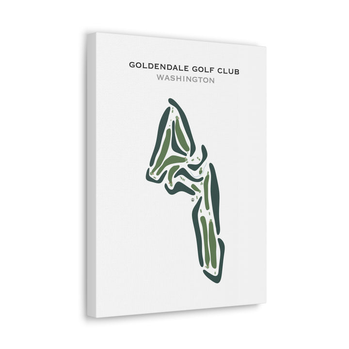 Goldendale Golf Club, Washington - Printed Golf Courses