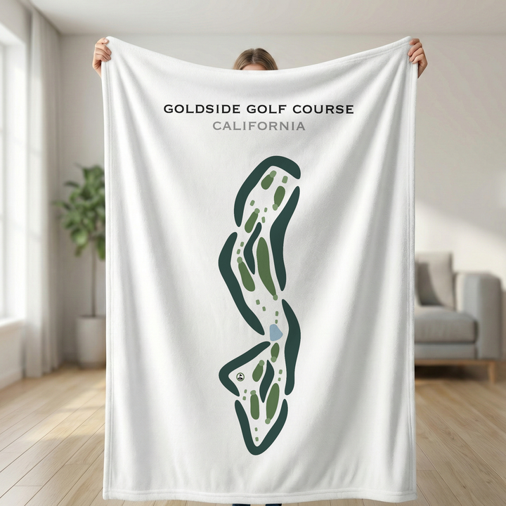 Goldside Golf Course, California - Printed Golf Courses