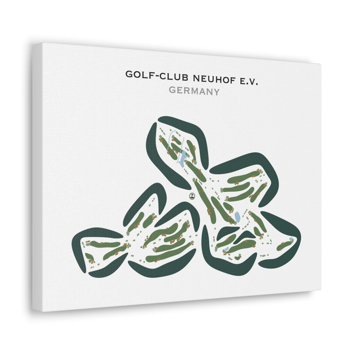 Golf-Club Neuhof e.V., Germany - Printed Golf Courses