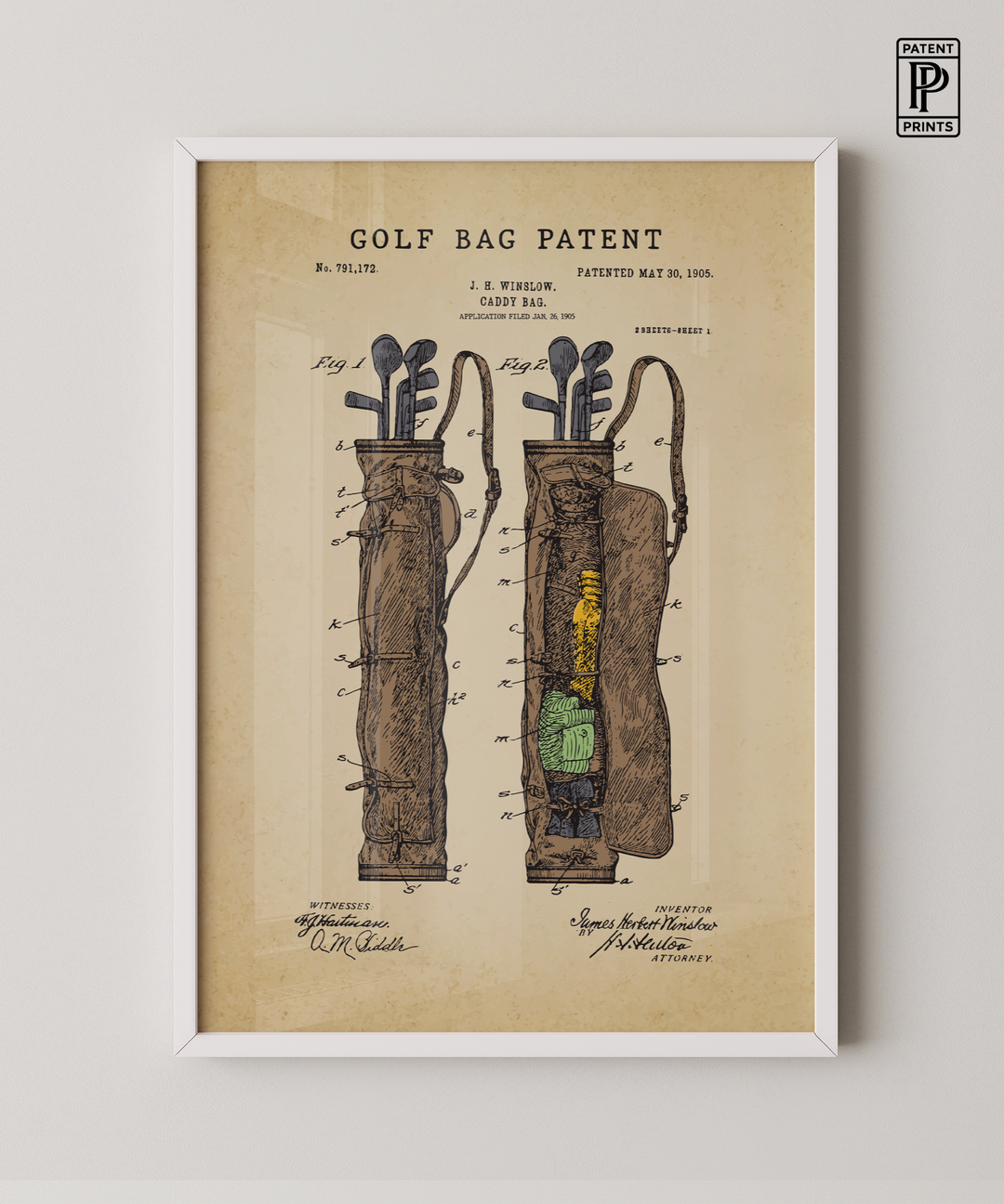 Golf Bag Patent