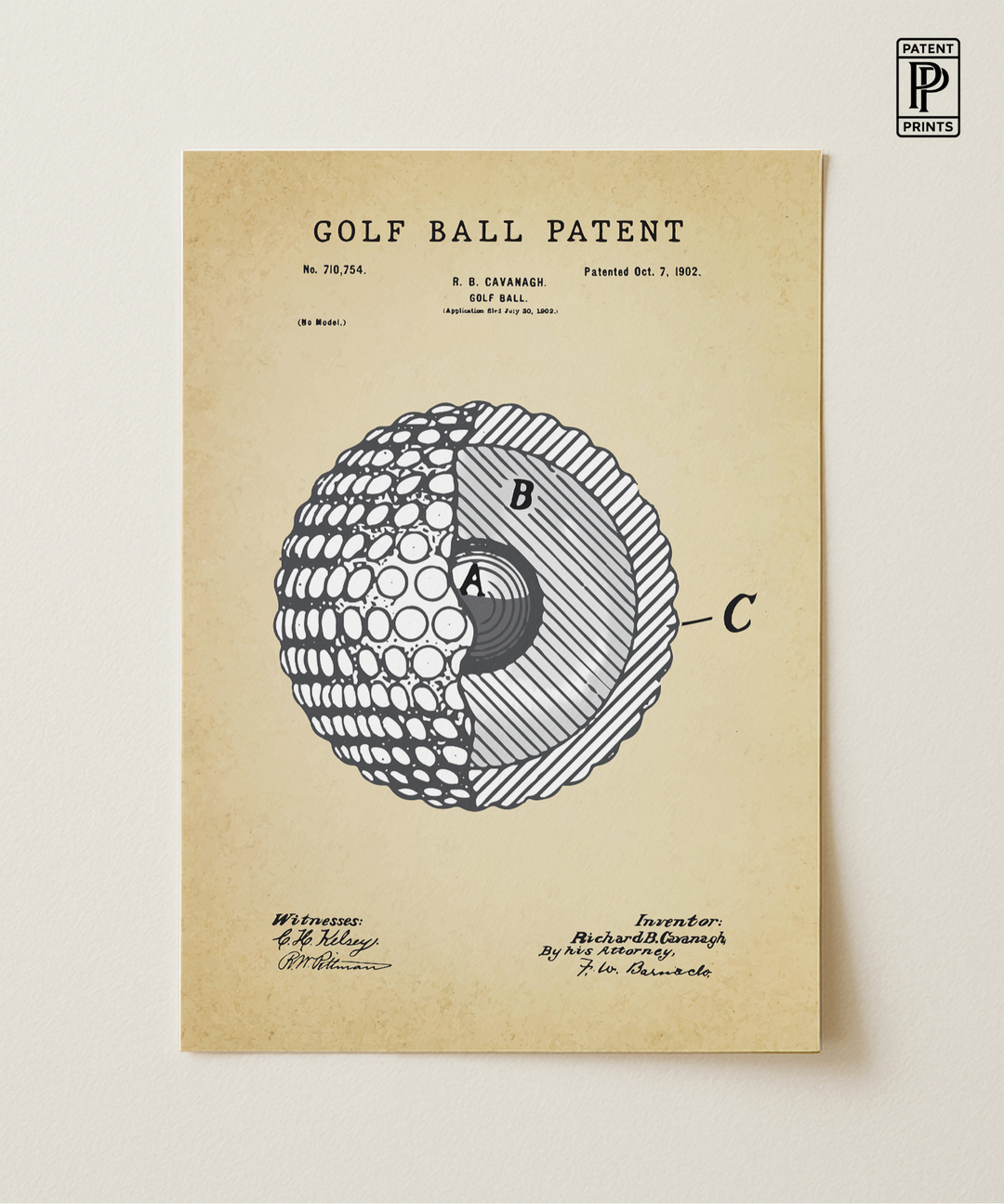 Golf Ball Patent