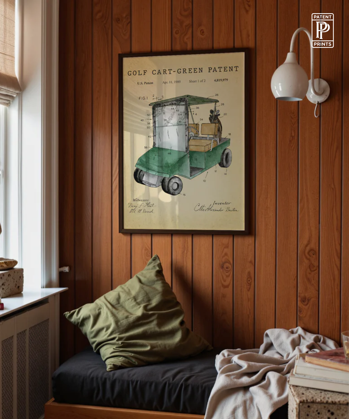 Golf Cart-Green Patent