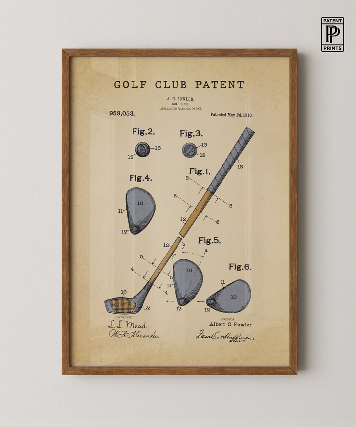 Golf Club Patent