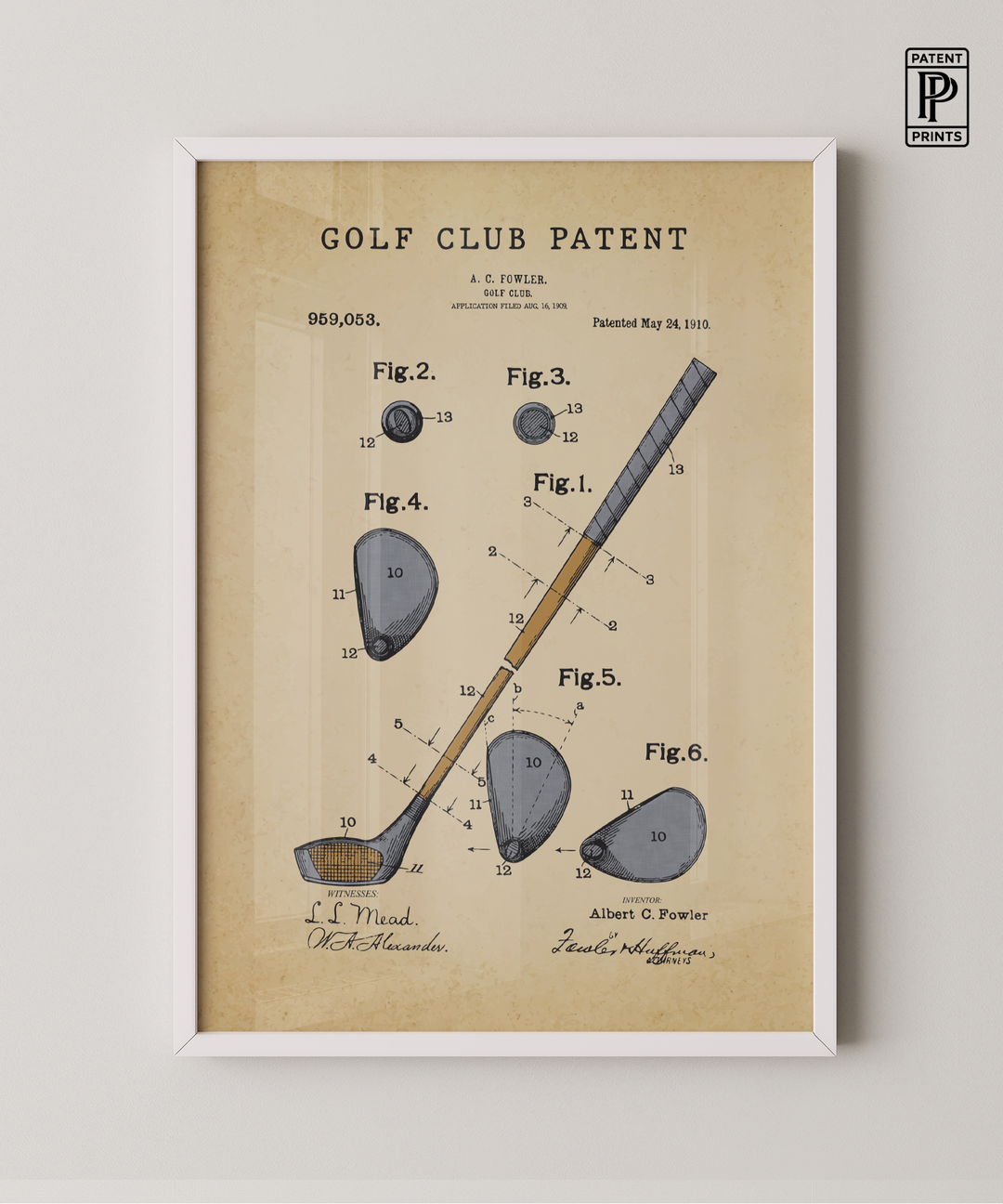 Golf Club Patent