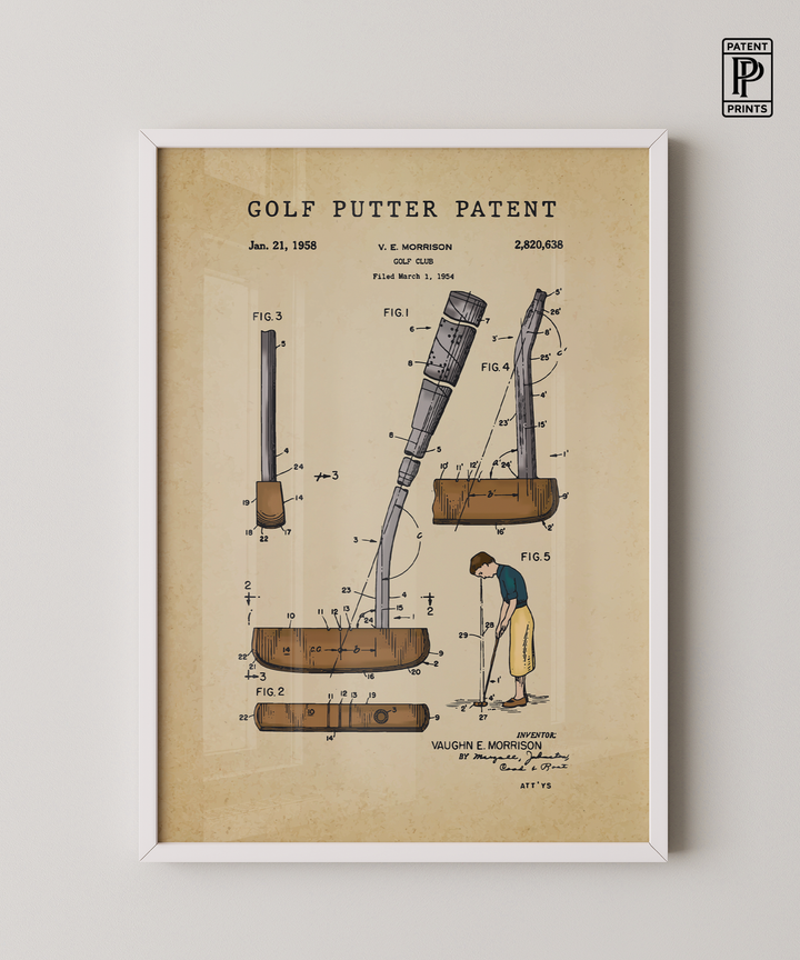 Golf Putter Patent