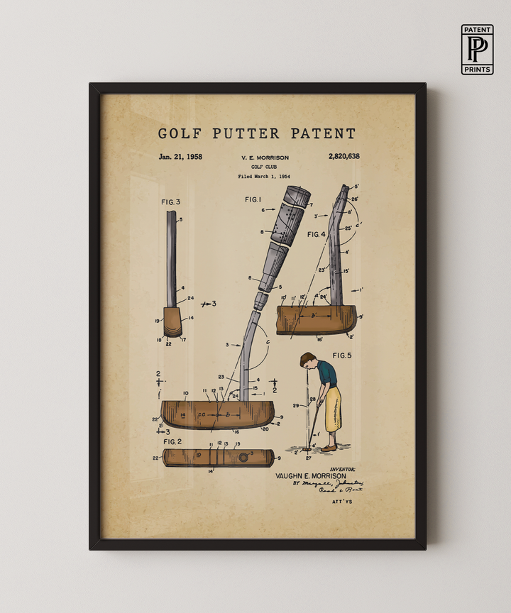 Golf Putter Patent