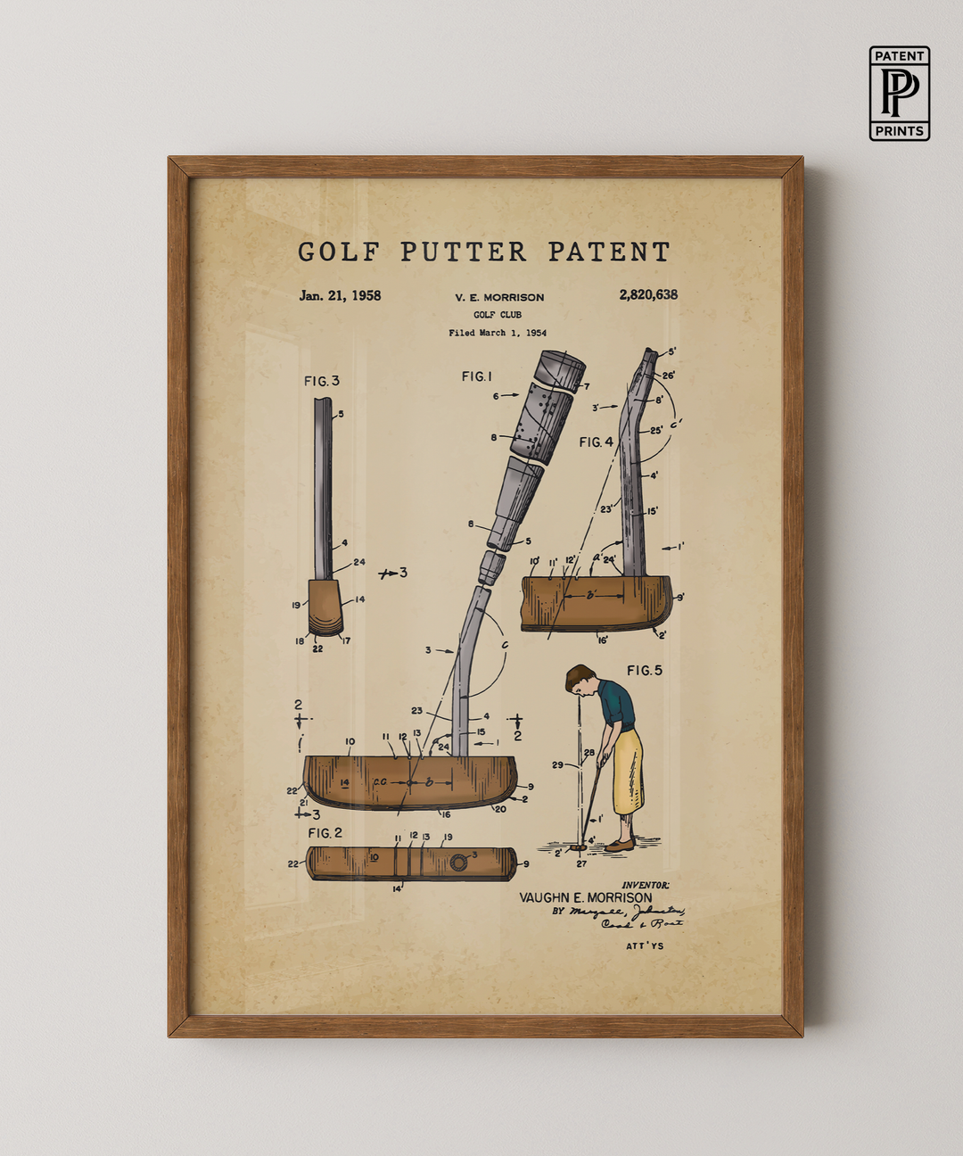 Golf Putter Patent