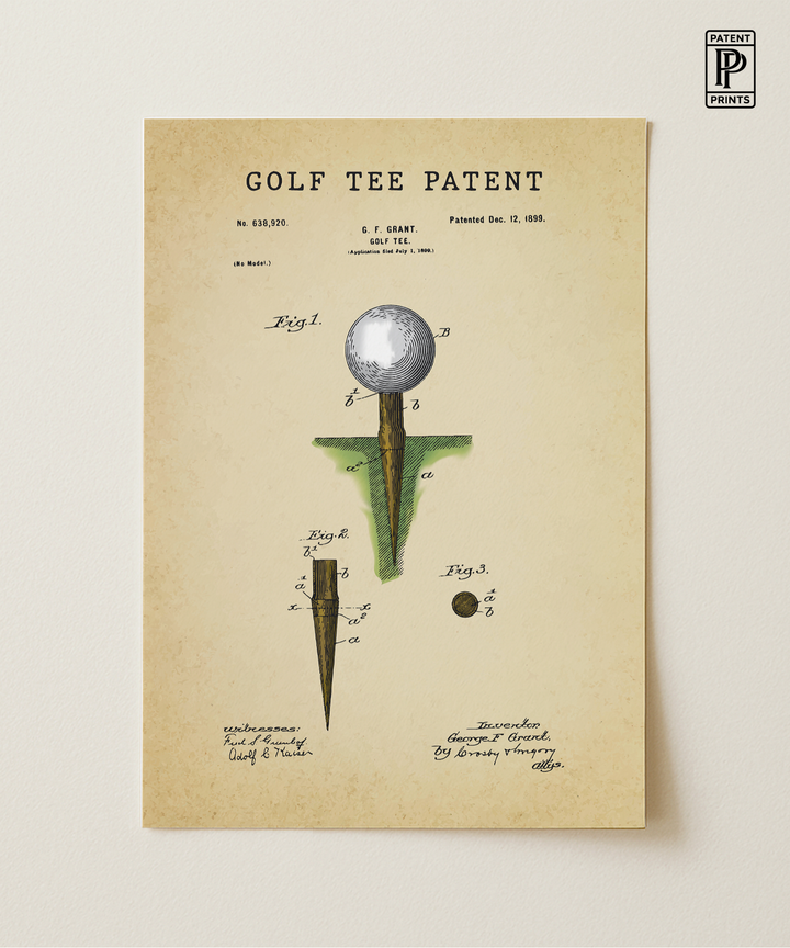 Golf Tee Patent