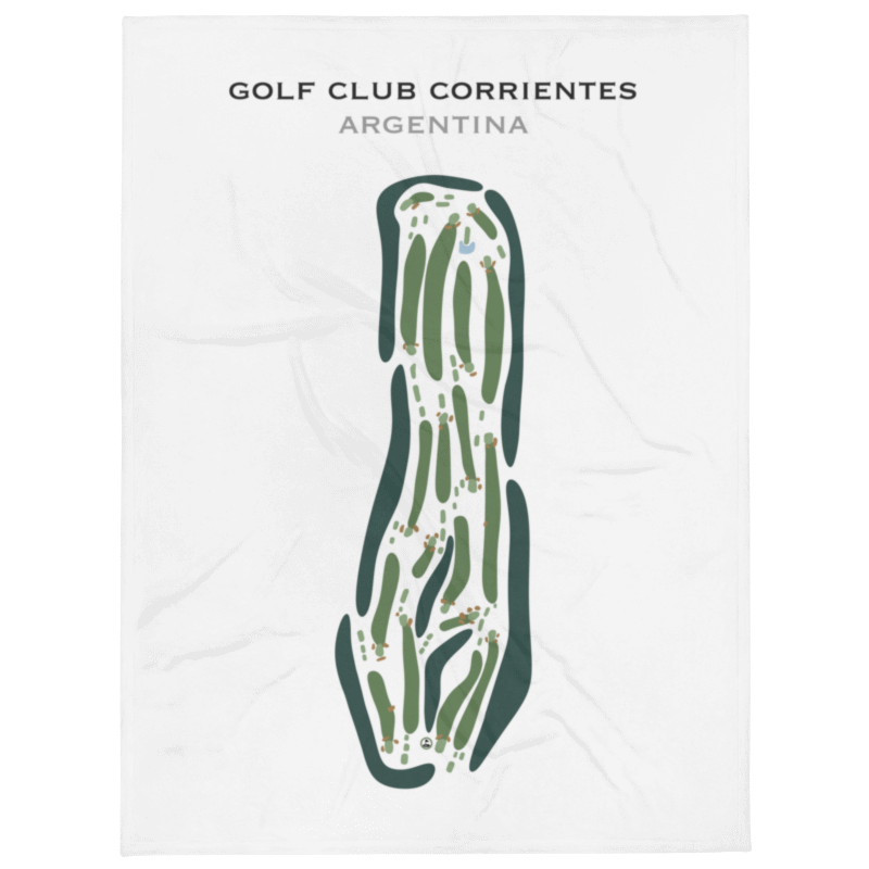 Golf Club Corrientes, Argentina - Printed Golf Course
