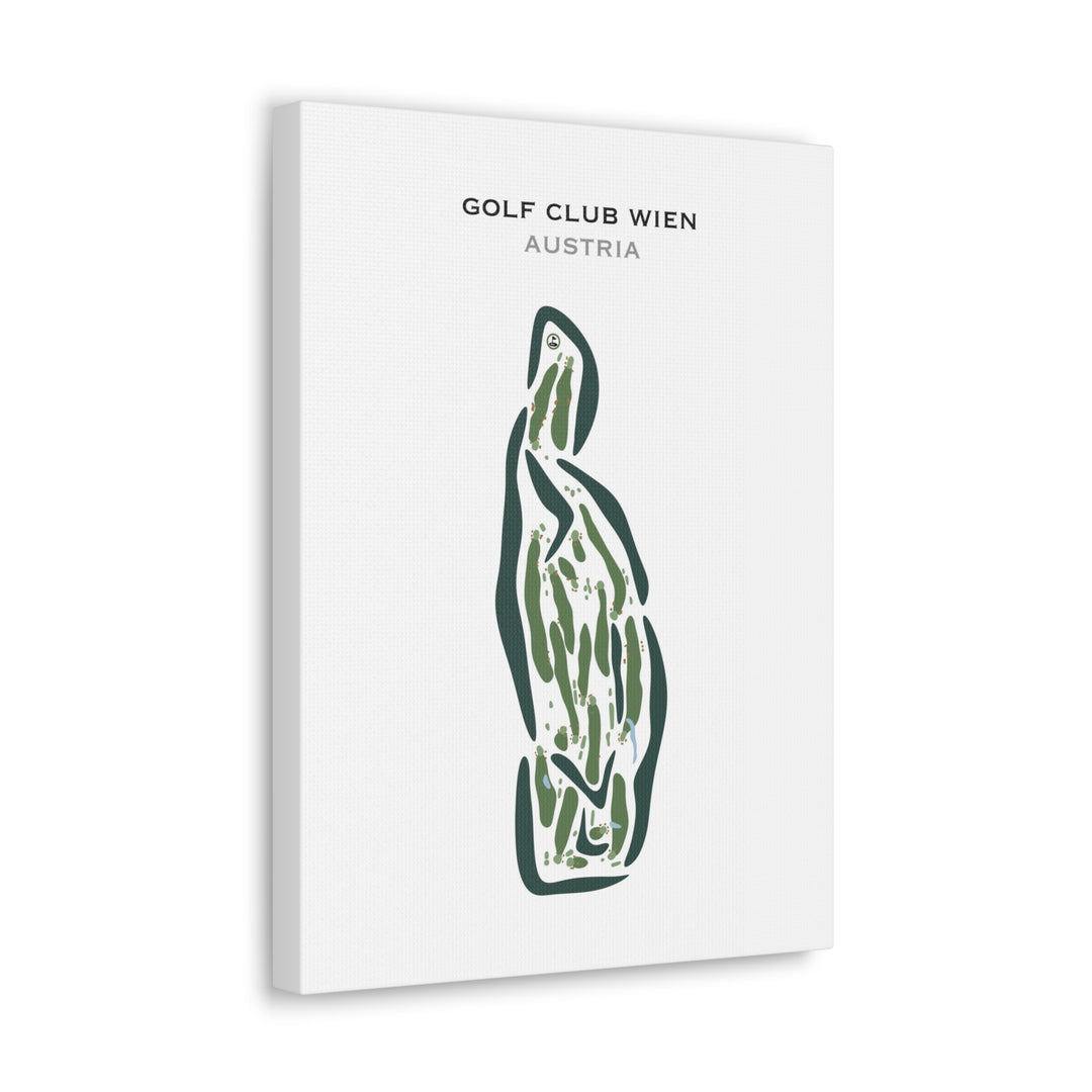 Golf Club Wien, Austria - Printed Golf Courses