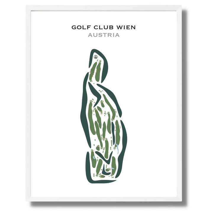 Golf Club Wien, Austria - Printed Golf Courses