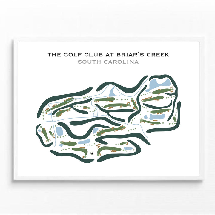 The Golf Club at Briar's Creek, South Carolina - Printed Golf Courses