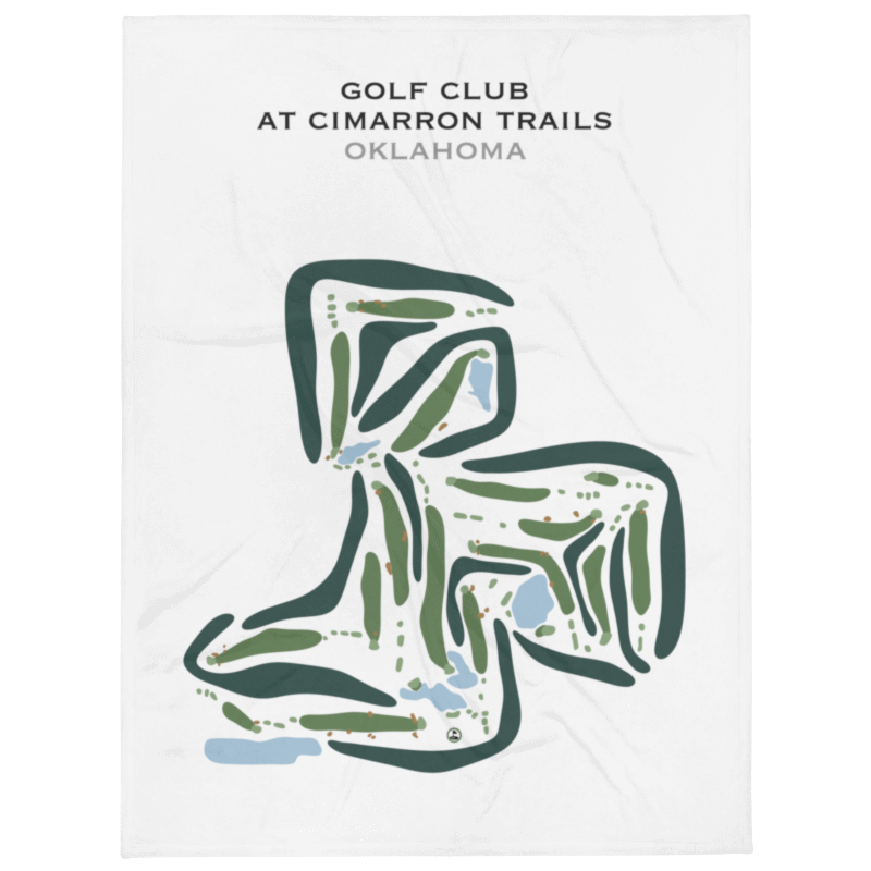 Golf Club At Cimarron Trails, Oklahoma - Printed Golf Courses