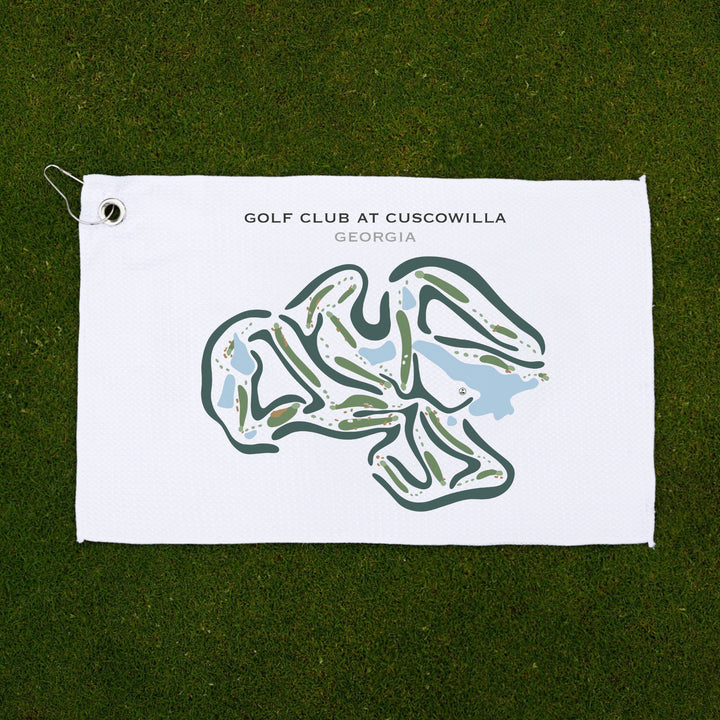 Golf Club at Cuscowilla, Georgia - Printed Golf Courses