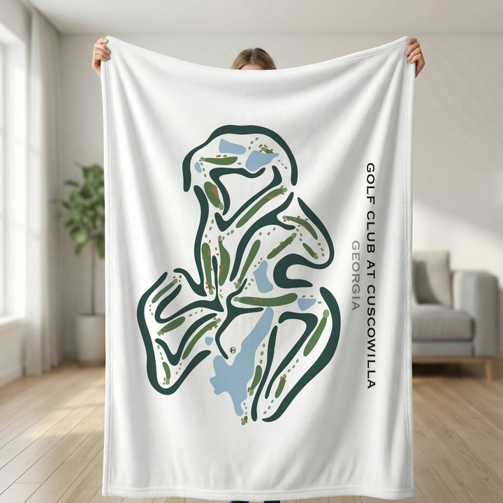 Golf Club at Cuscowilla, Georgia - Printed Golf Courses