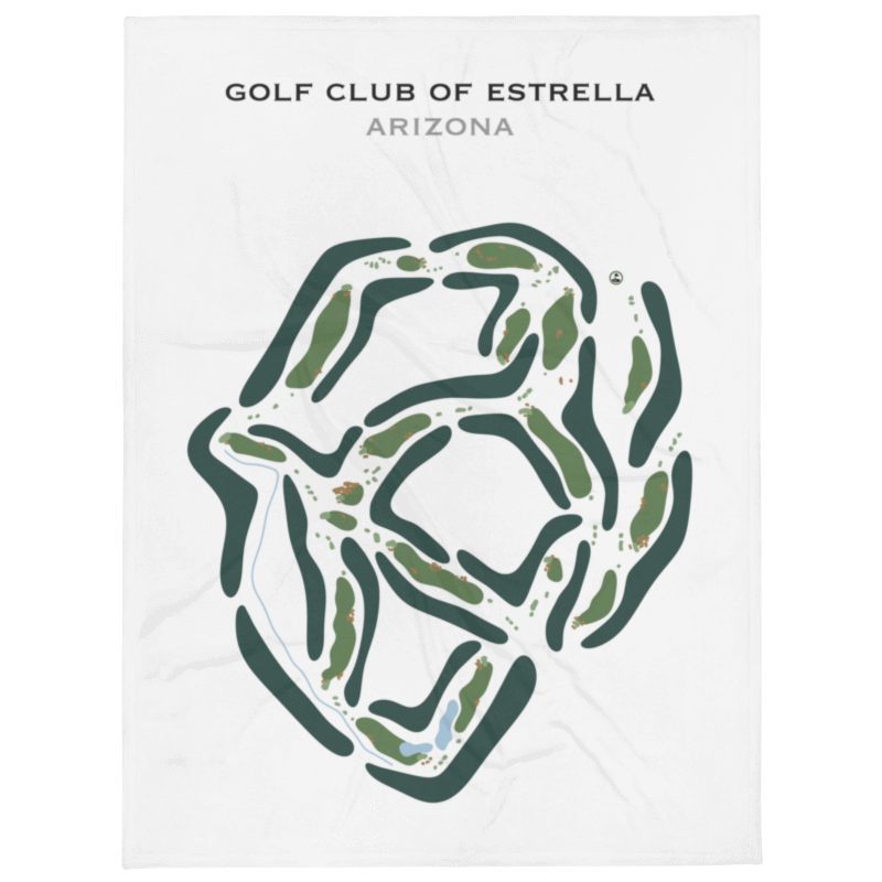 Golf Club of Estrella, Arizona - Printed Golf Courses