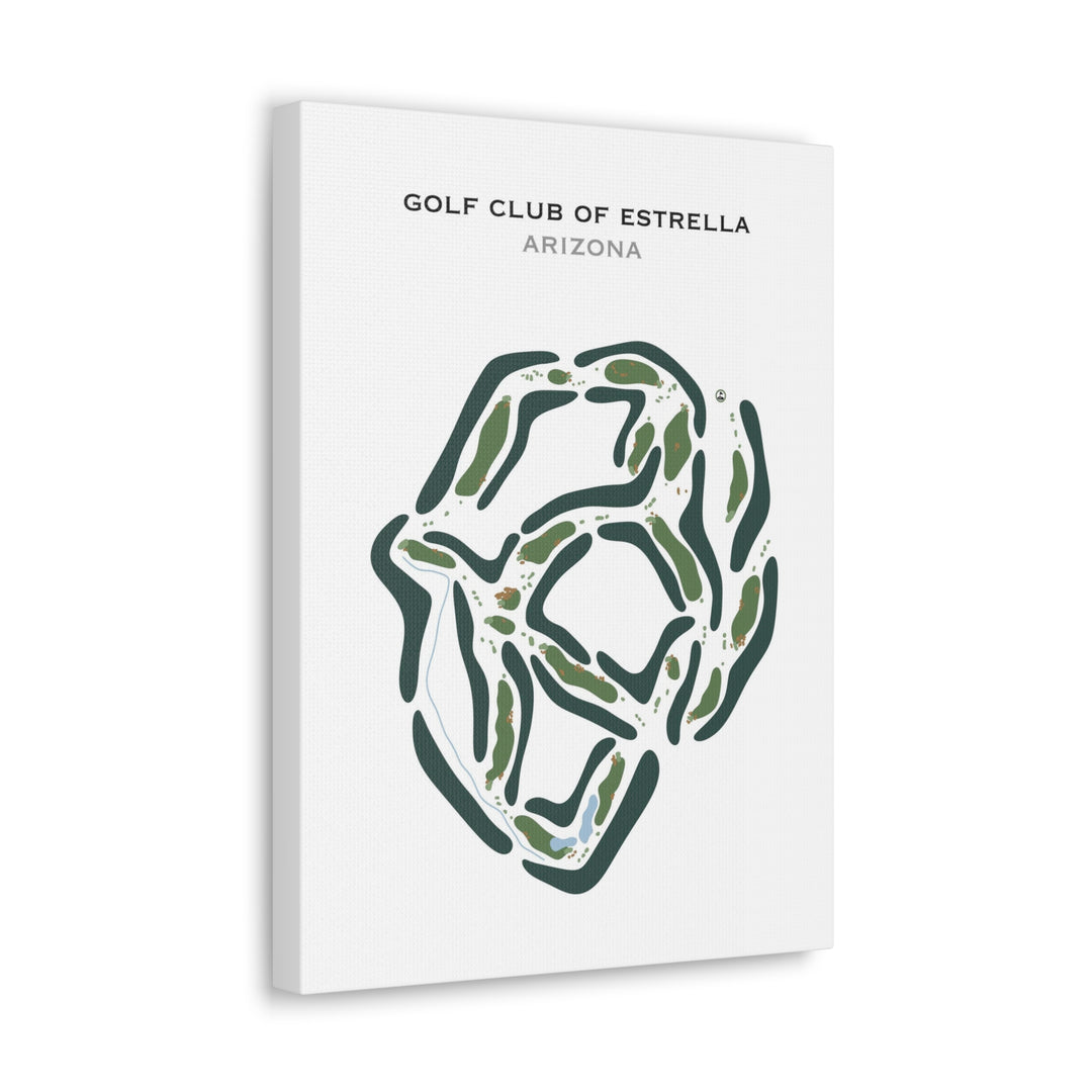 Golf Club of Estrella, Arizona - Printed Golf Courses