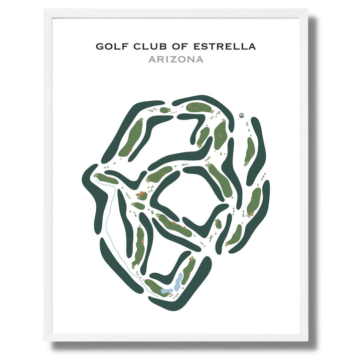 Golf Club of Estrella, Arizona - Printed Golf Courses