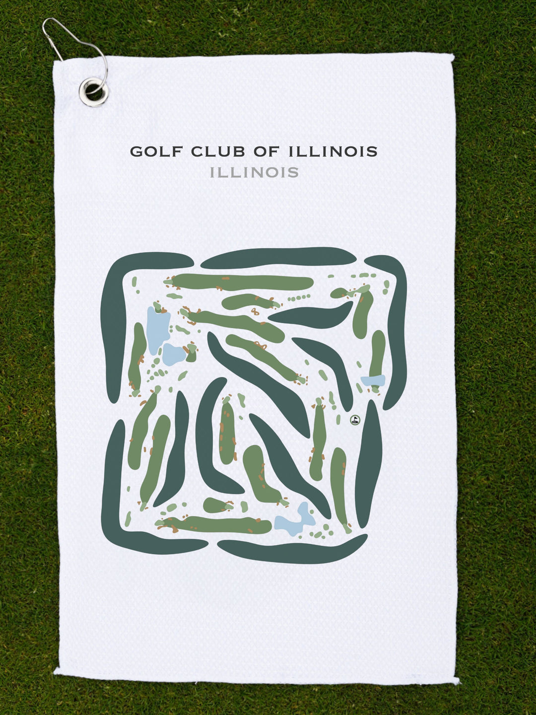 Golf Club of Illinois, Illinois - Printed Golf Courses