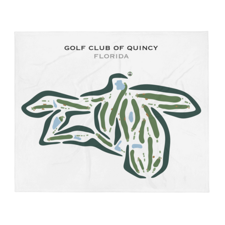 Golf Club of Quincy, Florida - Printed Golf Courses