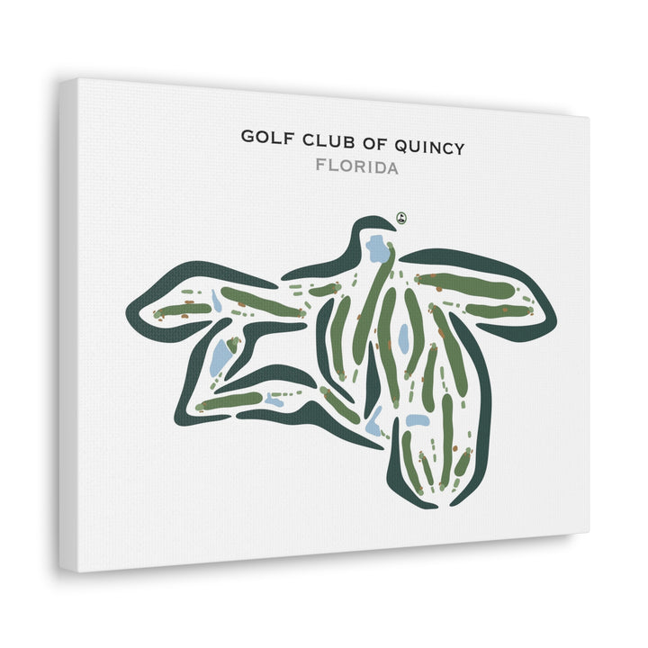 Golf Club of Quincy, Florida - Printed Golf Courses