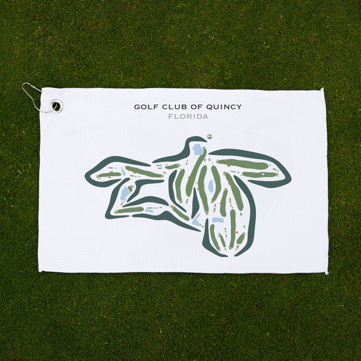 Golf Club of Quincy, Florida - Printed Golf Courses