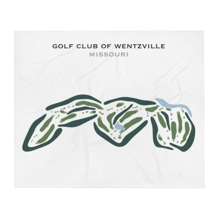 Golf Club of Wentzville, Missouri - Printed Golf Courses