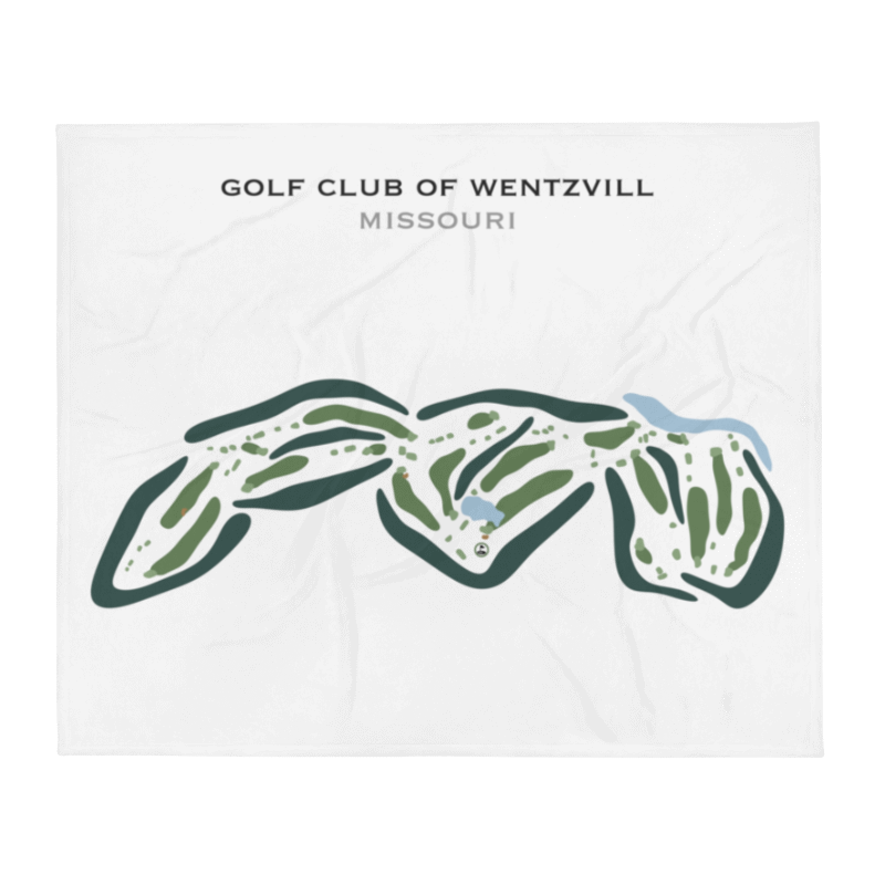 Golf Club of Wentzville, Missouri - Printed Golf Courses